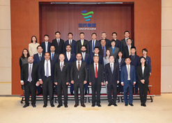 2023年10月26日，米兰体育平台app官网党委书记、董事长刘敬桢在京会见到访的巴林王国政府及工商代表团