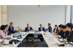 2023年11月2日-5日，米兰体育平台app官网董事长刘敬桢率团访问费森尤斯集团与费森尤斯卡比公司总部